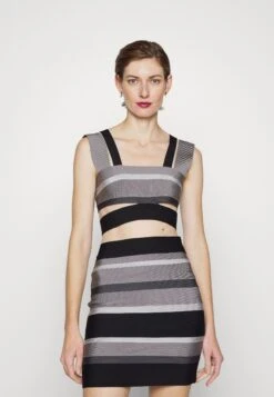 Herve Leger Law Roach Bandage Cutout Crop - Débardeur - Ash -Stradivarius Soldes 002c78b36cac4175a1c1a8d3e893f2a3