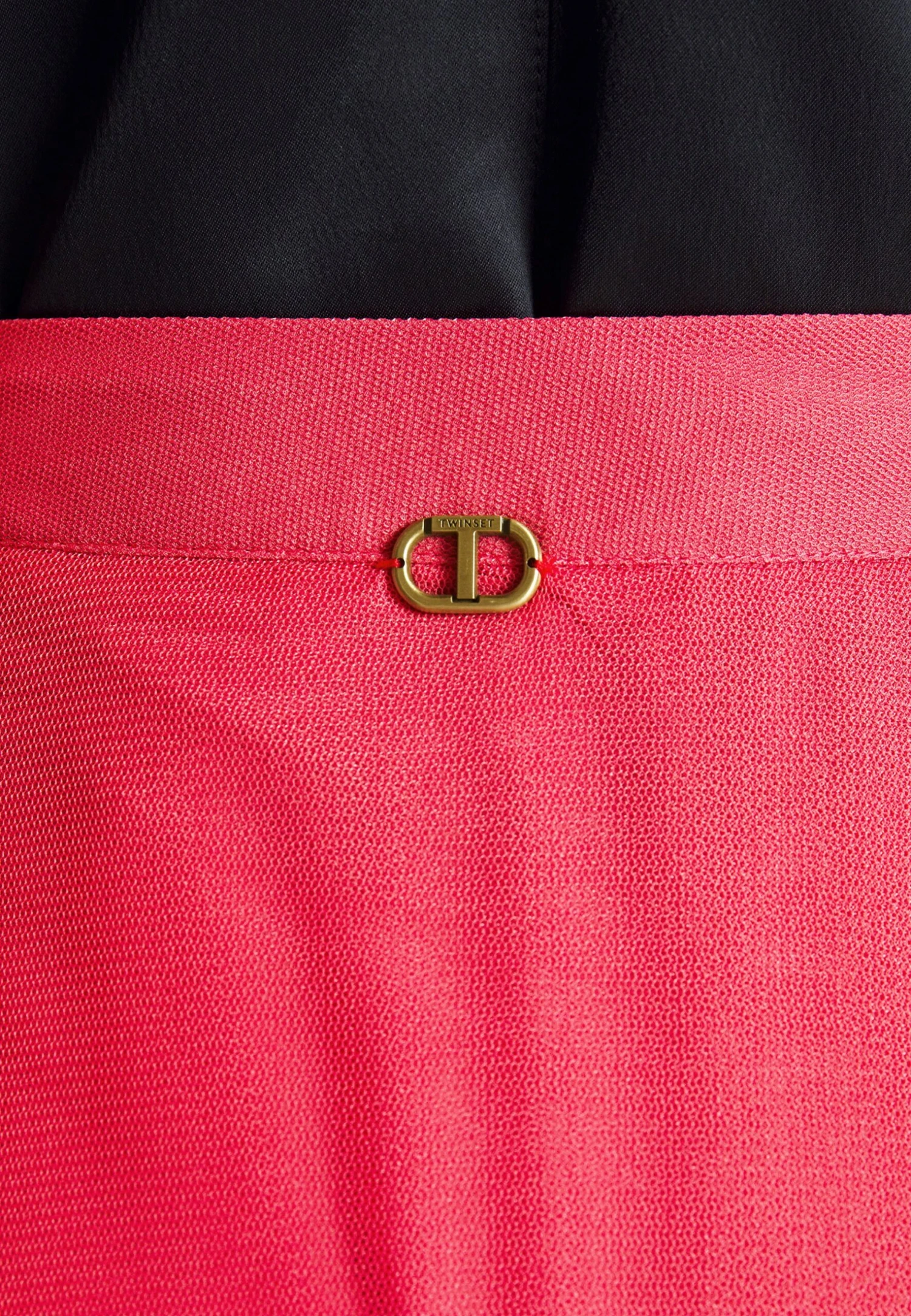 TWINSET Skirt - Jupe Longue - Holly Berry 8 TWINSET Skirt - Jupe Longue - Holly Berry – Image 6