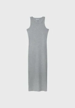 Stradivarius Fitted Midi - Robe Fourreau - Mottled Grey -Stradivarius Soldes 01af85861877434d86a5e1d877e4692a