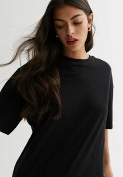 New Look Short Sleeve Oversized - T-Shirt Basique - Black -Stradivarius Soldes 07316b3a46fd4f6ab58536c4b34c618c