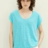 Tom Tailor T-Shirt Basique - Teal Radiance