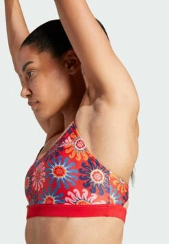 Adidas Sportswear X Farm Rio Set - Bikini - Vivid Red/Bliss Pink -Stradivarius Soldes 07ab11b48e1f4ccaabd6bab8d0ac1364