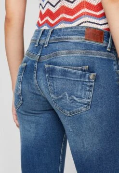 Pepe Jeans Holly - Jean Droit - Denim -Stradivarius Soldes 08475f68039349dcae6f79da9042fb5e