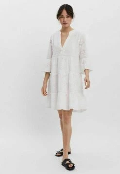 Vero Moda Robe De Jour - Snow White