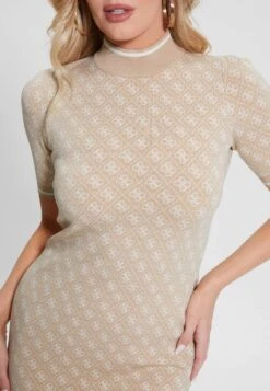 Guess 4G-Logo - Robe Fourreau - Beige -Stradivarius Soldes 0ebe2f420a7b48d2b439d8c417cd1e7a