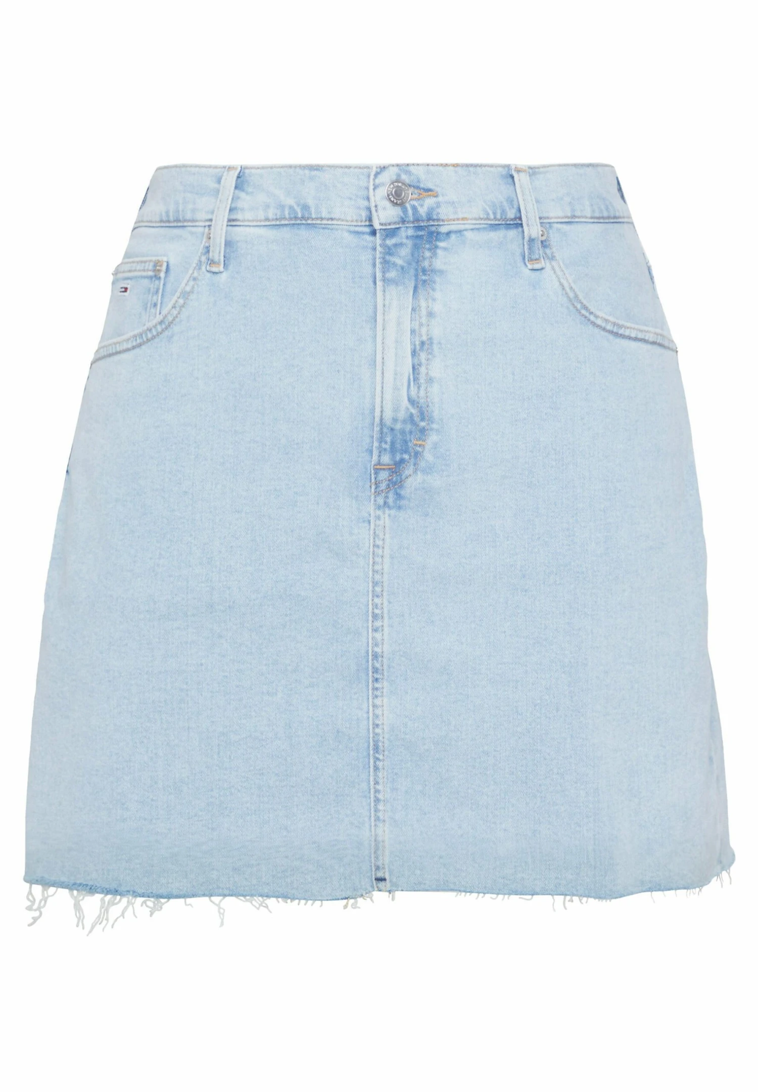 Tommy Jeans Curve Mom Fit - Jupe Trapèze - Denim Light 9 Tommy Jeans Curve Mom Fit - Jupe Trapèze - Denim Light – Image 7