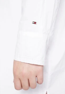 Solid Shirtdress - Robe Chemise - Optic White -Stradivarius Soldes 12d696a34cb1403fa8c97b821c036cf7