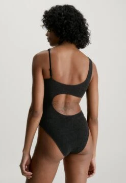 Calvin Klein Swimwear Cut Out Texture - Maillot De Bain - Pvh Black -Stradivarius Soldes 1403837b448f45ffa491acce03811a1c