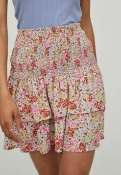 Vila Minijupe - White Alyssum -Stradivarius Soldes 16b93fb3f47a437ba37d9ea40334b495