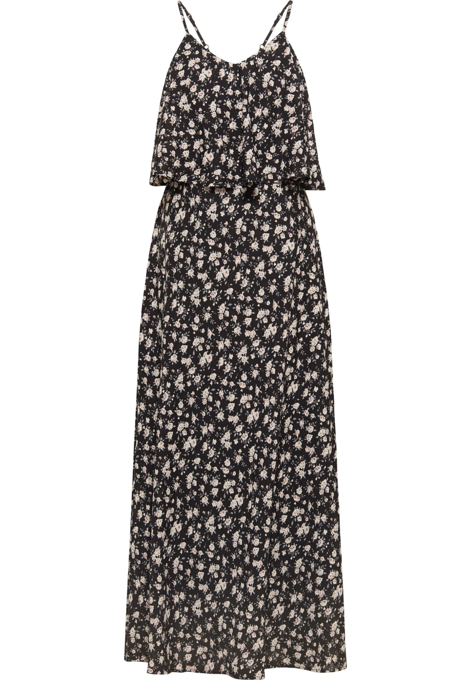 Dreimaster Zitha - Robe Longue - Schwarz Rosa 7 Dreimaster Zitha - Robe Longue - Schwarz Rosa – Image 5