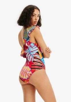 Desigual Asymmetric Strap Swimsuit - Maillot De Bain - Orange 8 Desigual Asymmetric Strap Swimsuit - Maillot De Bain - Orange -Stradivarius Soldes 1a93731c91d3425dbe17bdcd417ad02a