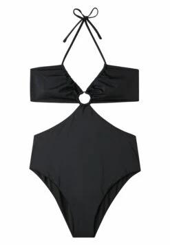 Calzedonia La Rochelle - Maillot De Bain - Schwarz Black -Stradivarius Soldes 1aa27feb84b44f519c8fe3c52a568e12