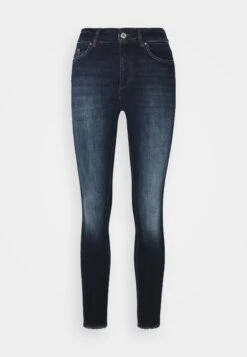 ONLY Onlblush Life - Jeans Skinny - Dark Blue Denim -Stradivarius Soldes 1aa7cdc9fbee4e44a9891184c0f130c3