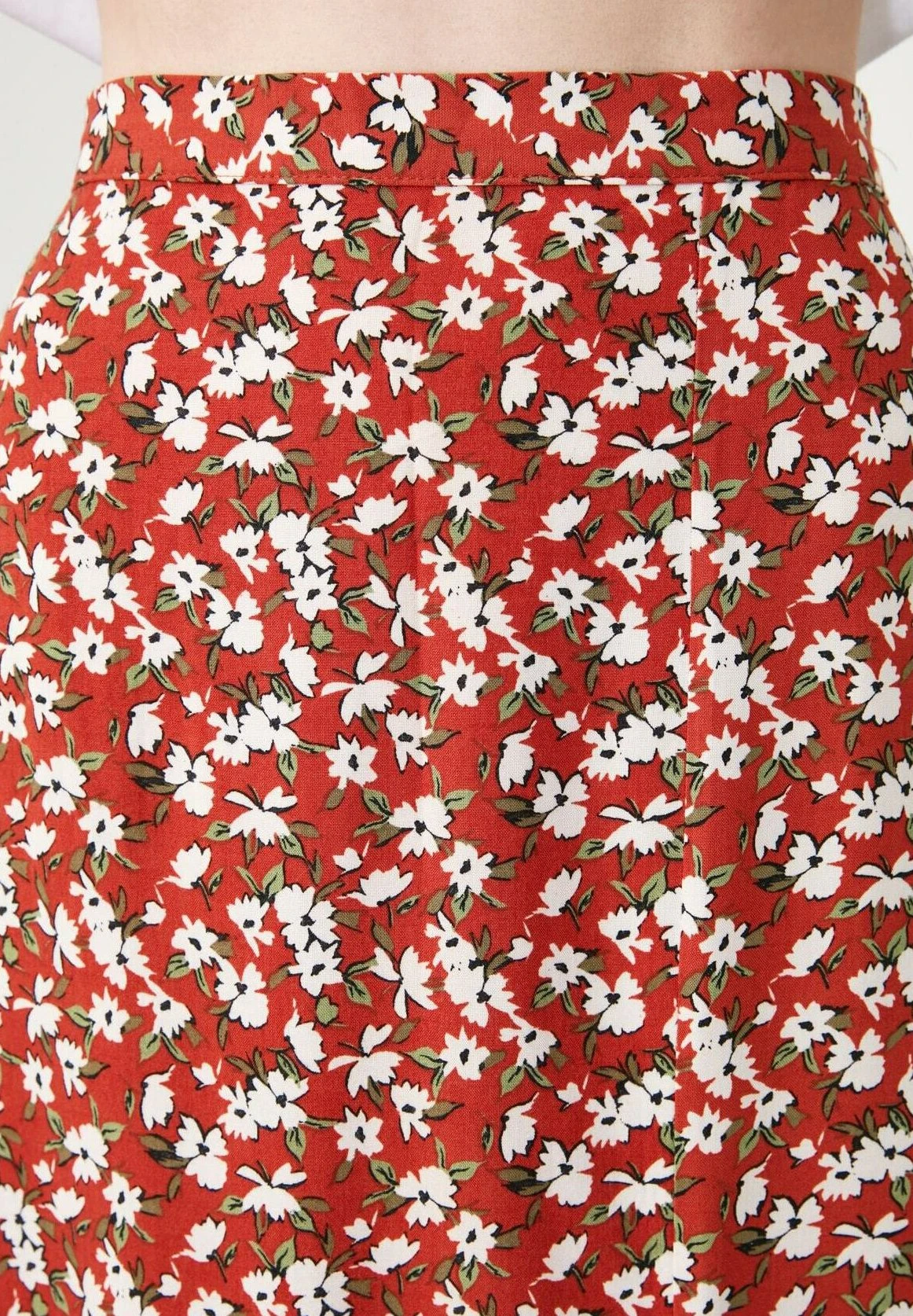 Trendyol Jupe Trapèze - Orange 8 Trendyol Jupe Trapèze - Orange – Image 6