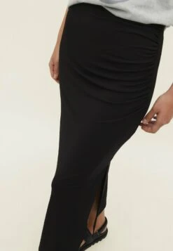 Stradivarius Gathered - Jupe Longue - Black -Stradivarius Soldes 2012a32c6a034269854da389608c3df9