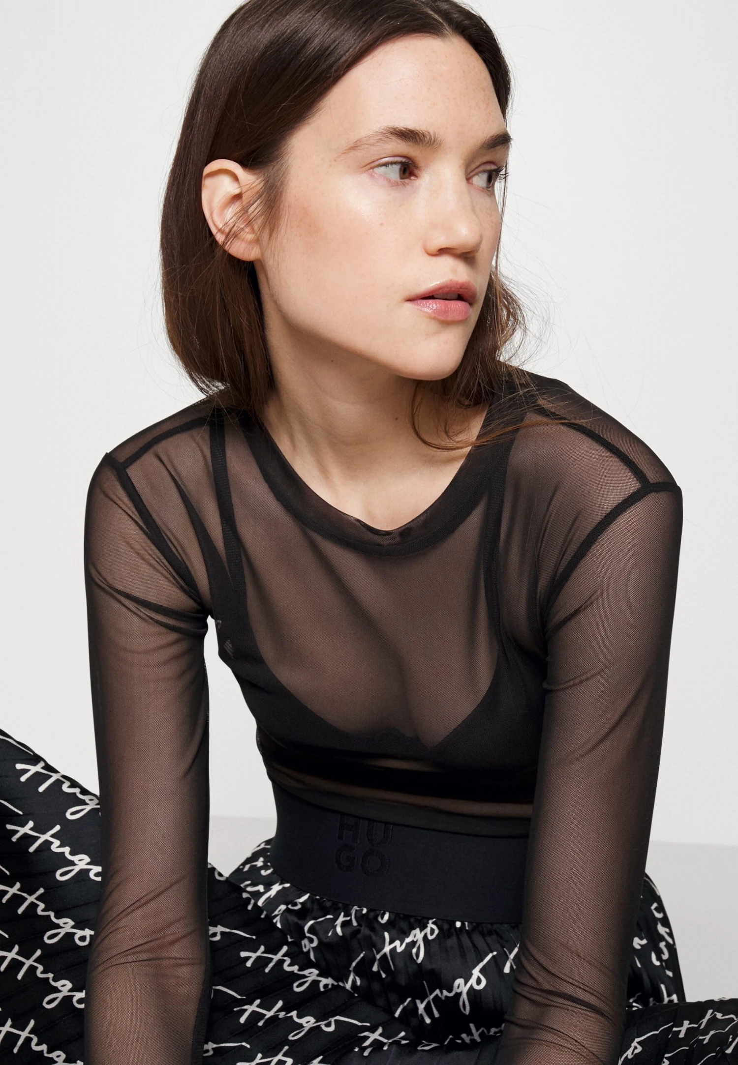 Hugo Reguna - Jupe Plissée - Black/White 6 Hugo Reguna - Jupe Plissée - Black/White – Image 4