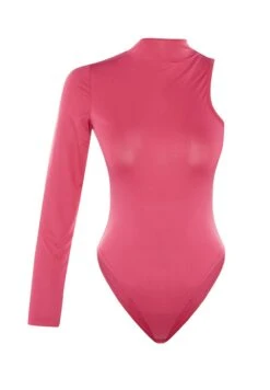 Trendyol Bodysuit - T-Shirt À Manches Longues - Pink -Stradivarius Soldes 21e5bbfd14c542d2bb0d9deafa42fbe4