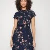 Vero Moda Tall Vmnewhallie S/S Short Dress Exp Tll - Robe De Jour - Night Sky -Stradivarius Soldes 245d4c9750f547df9dc1c109cd15b5ea