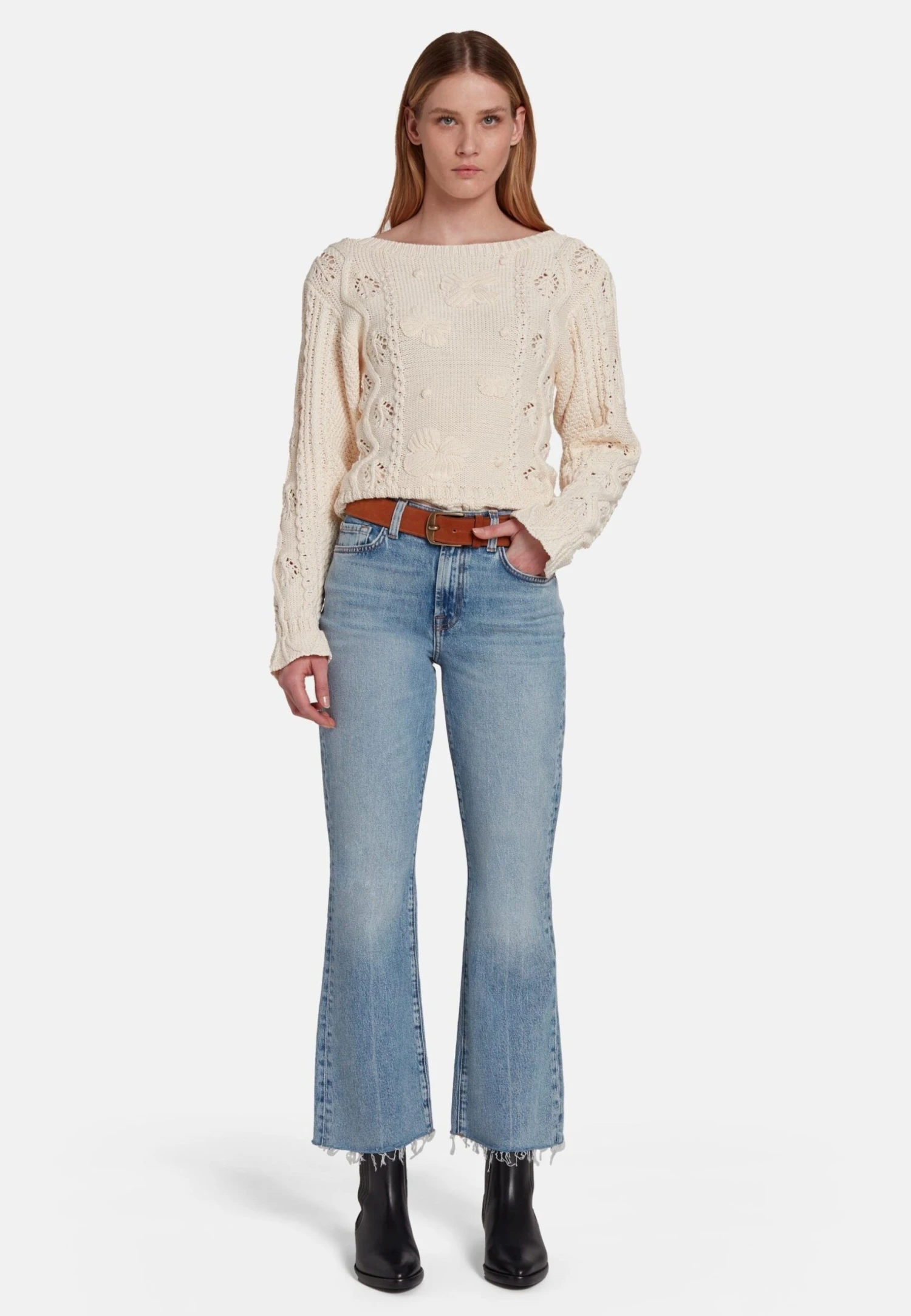 7 For All Mankind Betty - Jean Bootcut - Light Blue 4 7 For All Mankind Betty - Jean Bootcut - Light Blue – Image 2