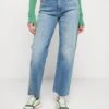 Replay Reyne Pants - Jean Droit - Medium Blue 2 Replay Reyne Pants - Jean Droit - Medium Blue -Stradivarius Soldes 298079e687ce4053bba3cc97012b7718