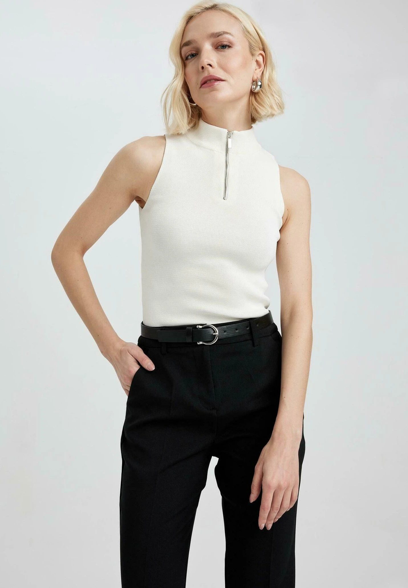 DeFacto Débardeur - Ecru 3 DeFacto Débardeur - Ecru