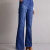Victoria Beckham Jean Boyfriend - Sandwashed Indigo
