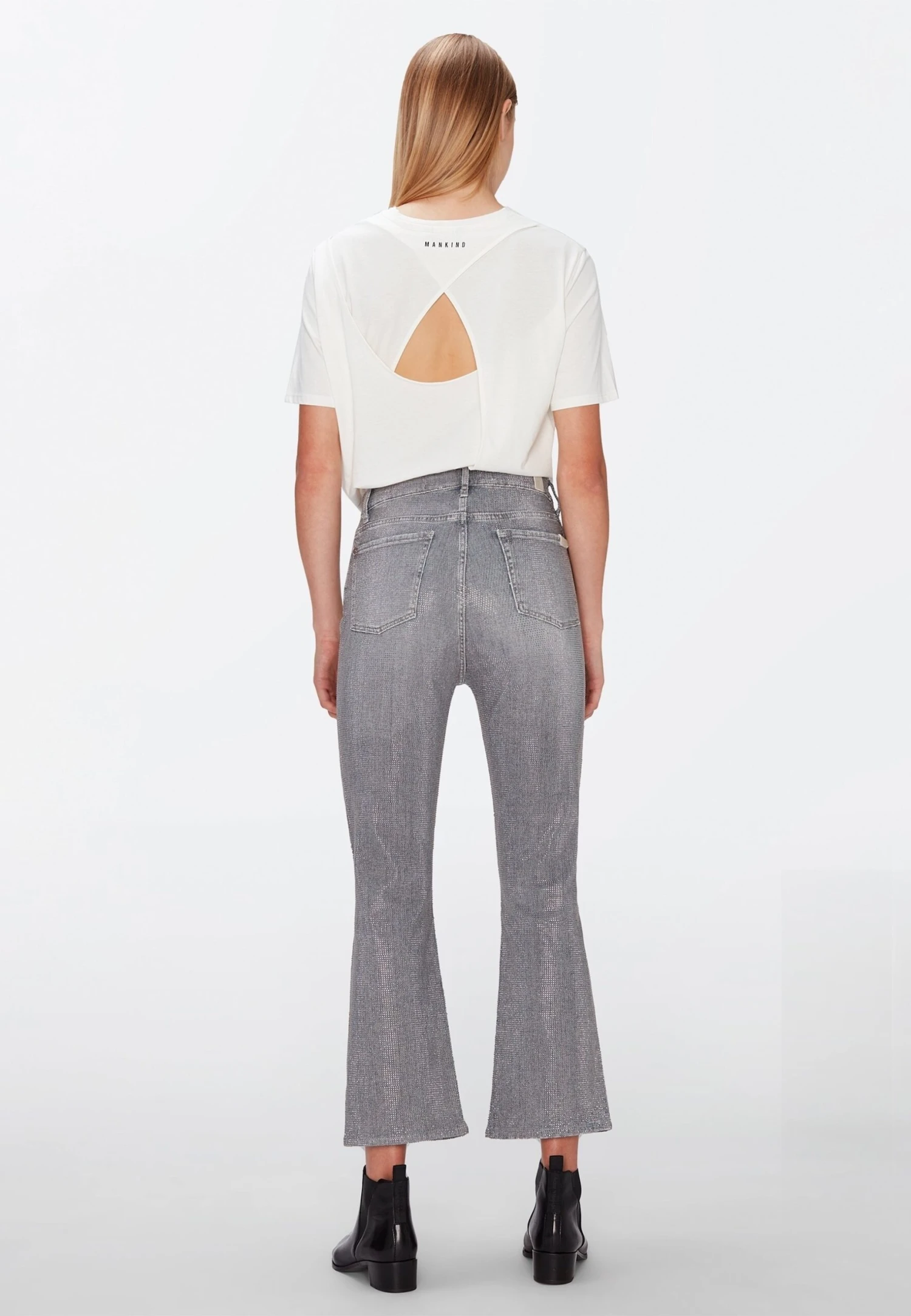 7 For All Mankind Kick - Jean Bootcut - Grey 5 7 For All Mankind Kick - Jean Bootcut - Grey – Image 3