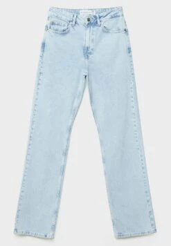 Stradivarius Vintage - Jean Droit - Blue Denim -Stradivarius Soldes 2f87c93eb5ef4582ba765b267c55df91