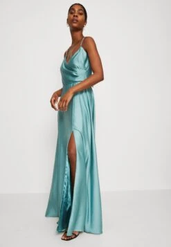 SWING Evening Dress - Robe De Cocktail - Turqouise Blue -Stradivarius Soldes 304d1fe13b3244e0a4fcc44c3d6ad512