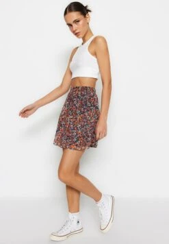 Trendyol Parent - Jupe Trapèze - Very Colorful -Stradivarius Soldes 30d80fc998944693bb6a2d33870300a4