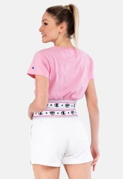 Champion Chiara Ferragni - T-Shirt Imprimé - Pink -Stradivarius Soldes 3163c10090d842eb8666583a855afd98