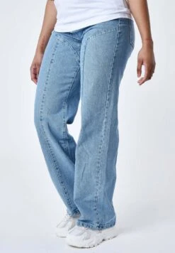 Ample Multi Couture - Jean Droit - Bleu 12 Ample Multi Couture - Jean Droit - Bleu -Stradivarius Soldes 32c749d09b2b4b30abc81e549922681e