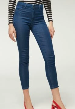 Calzedonia Light Eco Push Up - Jeans Skinny - Dunkles Jeansblau