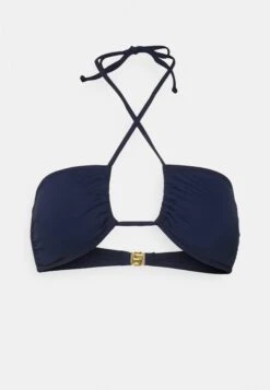 Bandeau - Haut De Bikini - Blue -Stradivarius Soldes 39dce0ecdecf46198b5462819ee99f89
