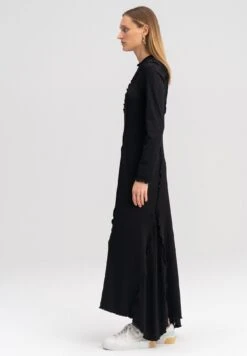 Seam Detailed - Robe Longue - Black -Stradivarius Soldes 3b9149791d154c2cbbe59933317e5ecd