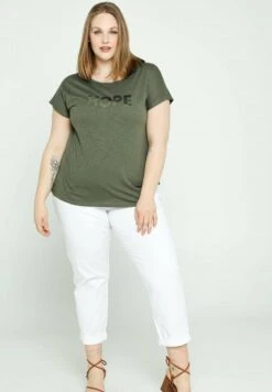 Hope - T-Shirt Imprimé - Khaki 15 Hope - T-Shirt Imprimé - Khaki -Stradivarius Soldes 3d733dd1883b4e76a30e070f409cdbc6