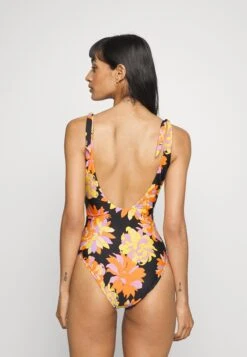 Seafolly Palm Springs Wrap Front One Piece - Maillot De Bain - Black -Stradivarius Soldes 3f5feeb6c3b0439d9998dc1a5210b47a