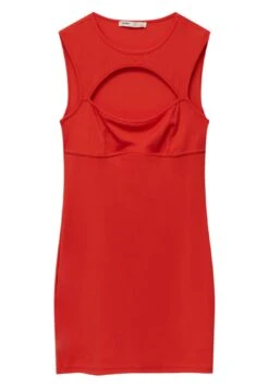PULL & BEAR Short Cut Out - Robe Fourreau - Coral -Stradivarius Soldes 40e6568745404e6f8145001195da5787