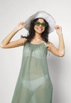 Anna Field Simple Strap Beach Dress - Accessoire De Plage - Khaki -Stradivarius Soldes 410be95b65184b1f911962a15bb47f36