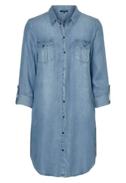 Vero Moda Robe En Jean - Light Blue Denim -Stradivarius Soldes 4138e7a96d2f4daf99f138e461425658