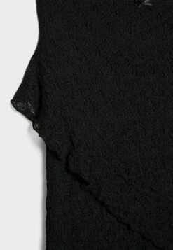 Stradivarius Blonde Ruffled - Jupe Longue - Black -Stradivarius Soldes 4198910d884d46818893dfc90ca8b6b3