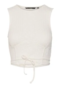 Vero Moda Vmcamma Crop - Débardeur - Snow White -Stradivarius Soldes 41a4386486ed44c989ec9bc9d2495317