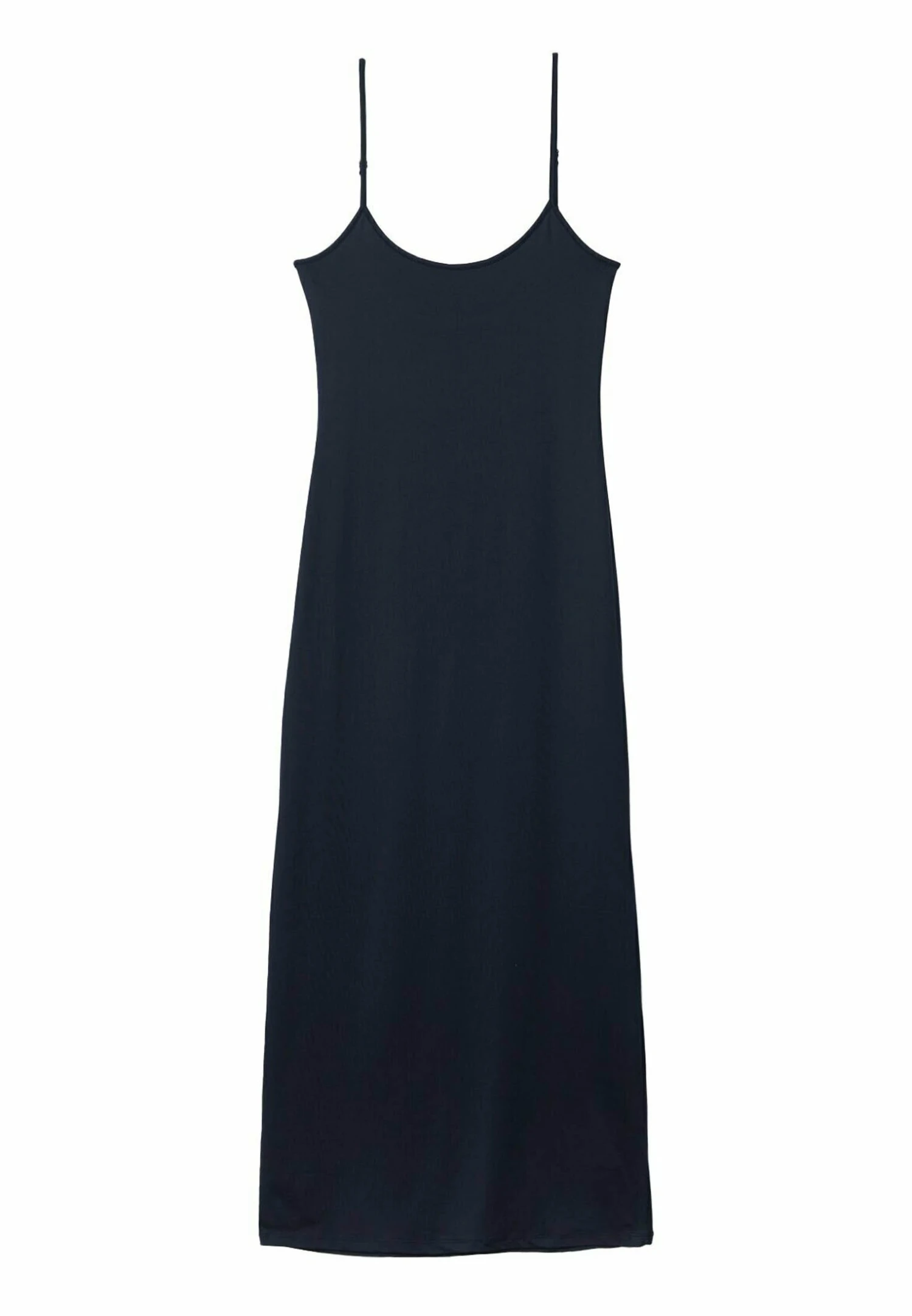 Stradivarius Long Fitted - Robe Longue - Black 7 Stradivarius Long Fitted - Robe Longue - Black – Image 5
