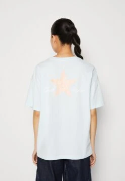 Converse Chuck Taylor Oversized - T-Shirt Imprimé - Aqua Mist