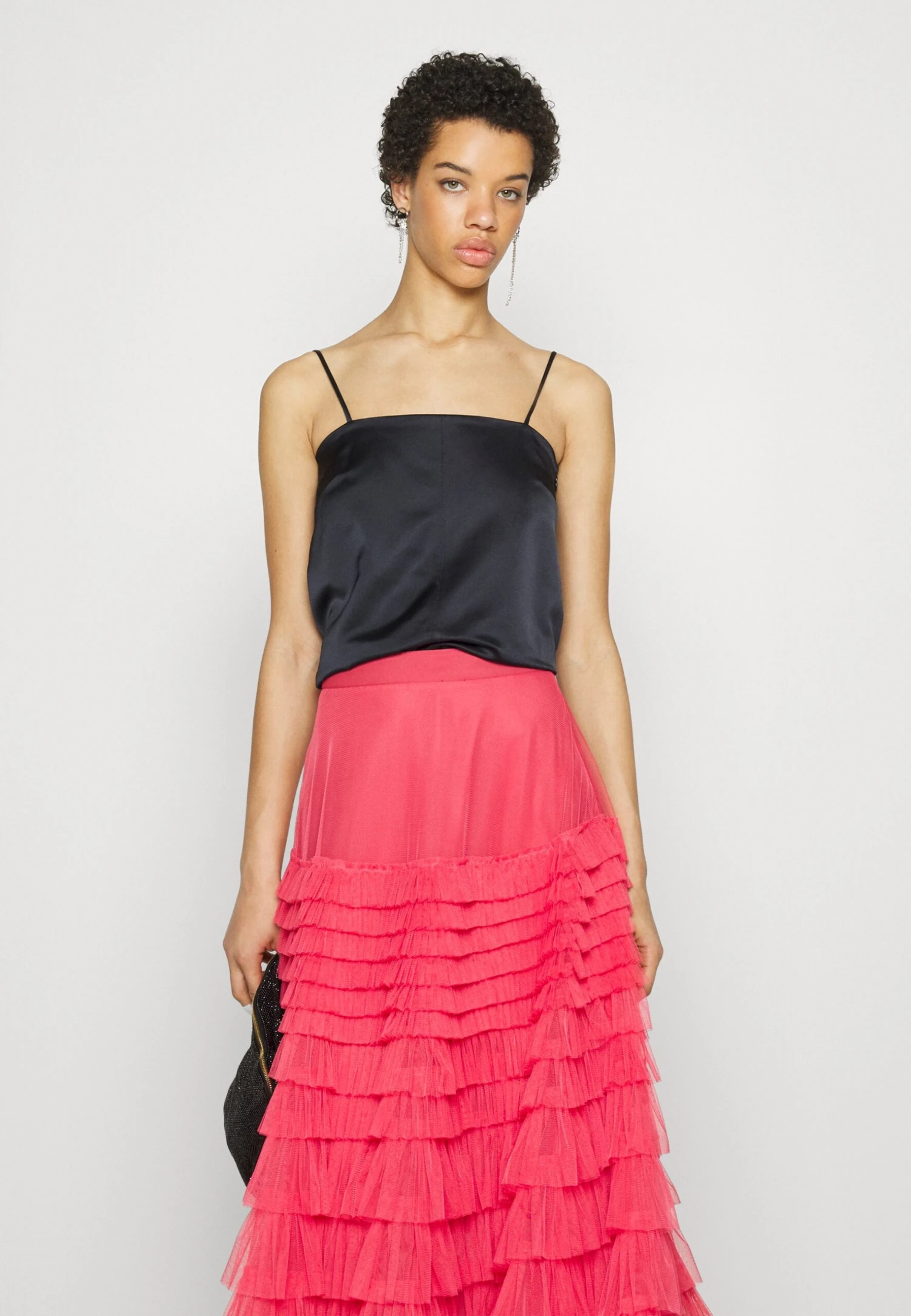 TWINSET Skirt - Jupe Longue - Holly Berry 7 TWINSET Skirt - Jupe Longue - Holly Berry – Image 5