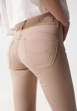 Secret Push In - Jeans Skinny - Beige -Stradivarius Soldes 46014460a66c4b12be16970972abecaa