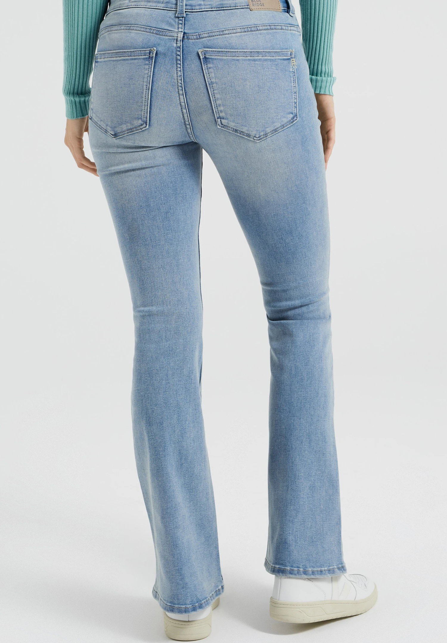 WE FASHION High Rise - Jean Bootcut - Blue 5 WE FASHION High Rise - Jean Bootcut - Blue – Image 3