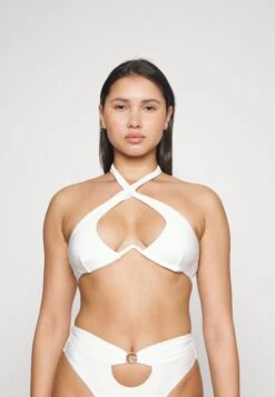 Guess Crossed Wire Bralette - Haut De Bikini - Pure White