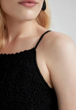 DeFacto Tiered - Robe Longue - Black -Stradivarius Soldes 48af09fce44848e391bd23fe3af49c97