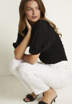 Kaffe Kazelina - Jean Droit - Chalk -Stradivarius Soldes 49f7e03d1897474f9b1911aaa64d47bd